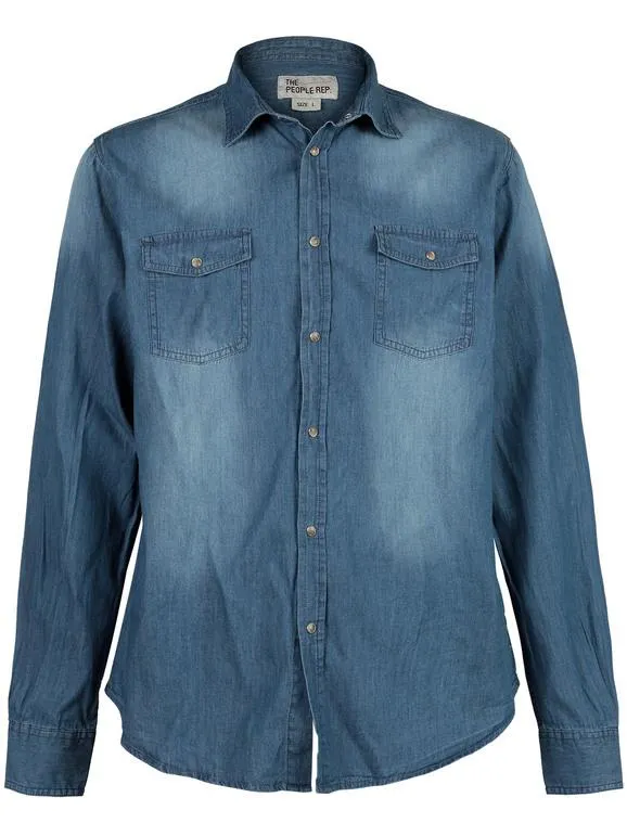 The People Rep Chemise en jean avec poches