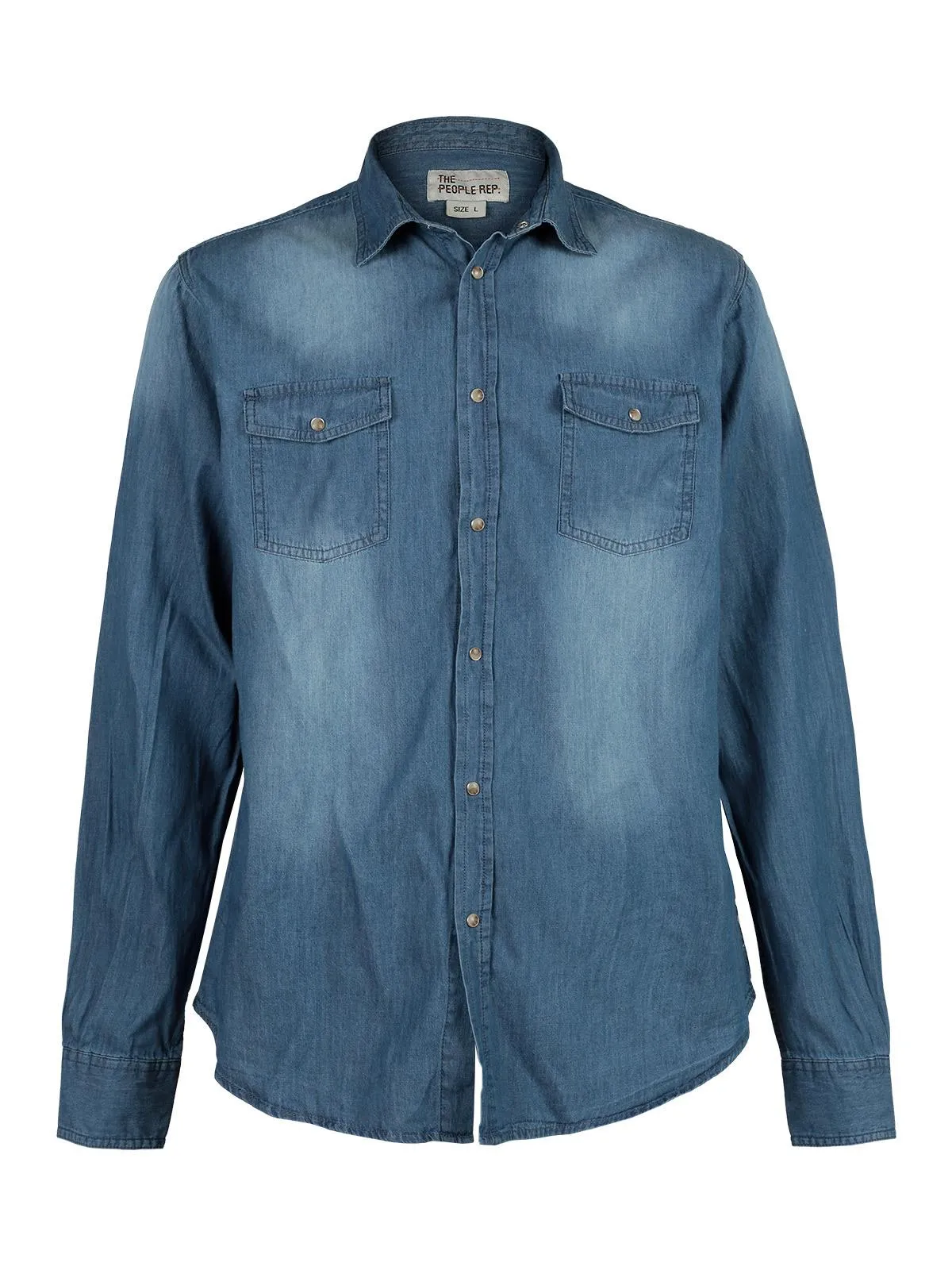 The People Rep Chemise en jean avec poches