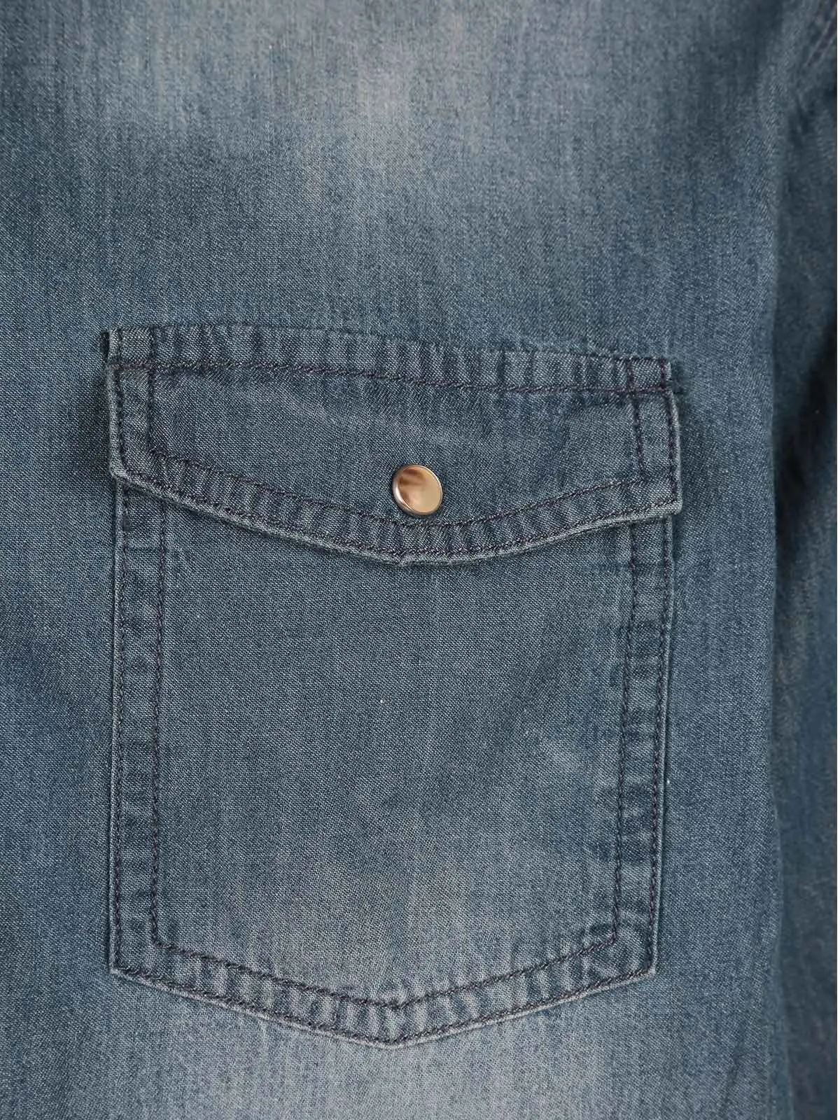 The People Rep Chemise en jean avec poches