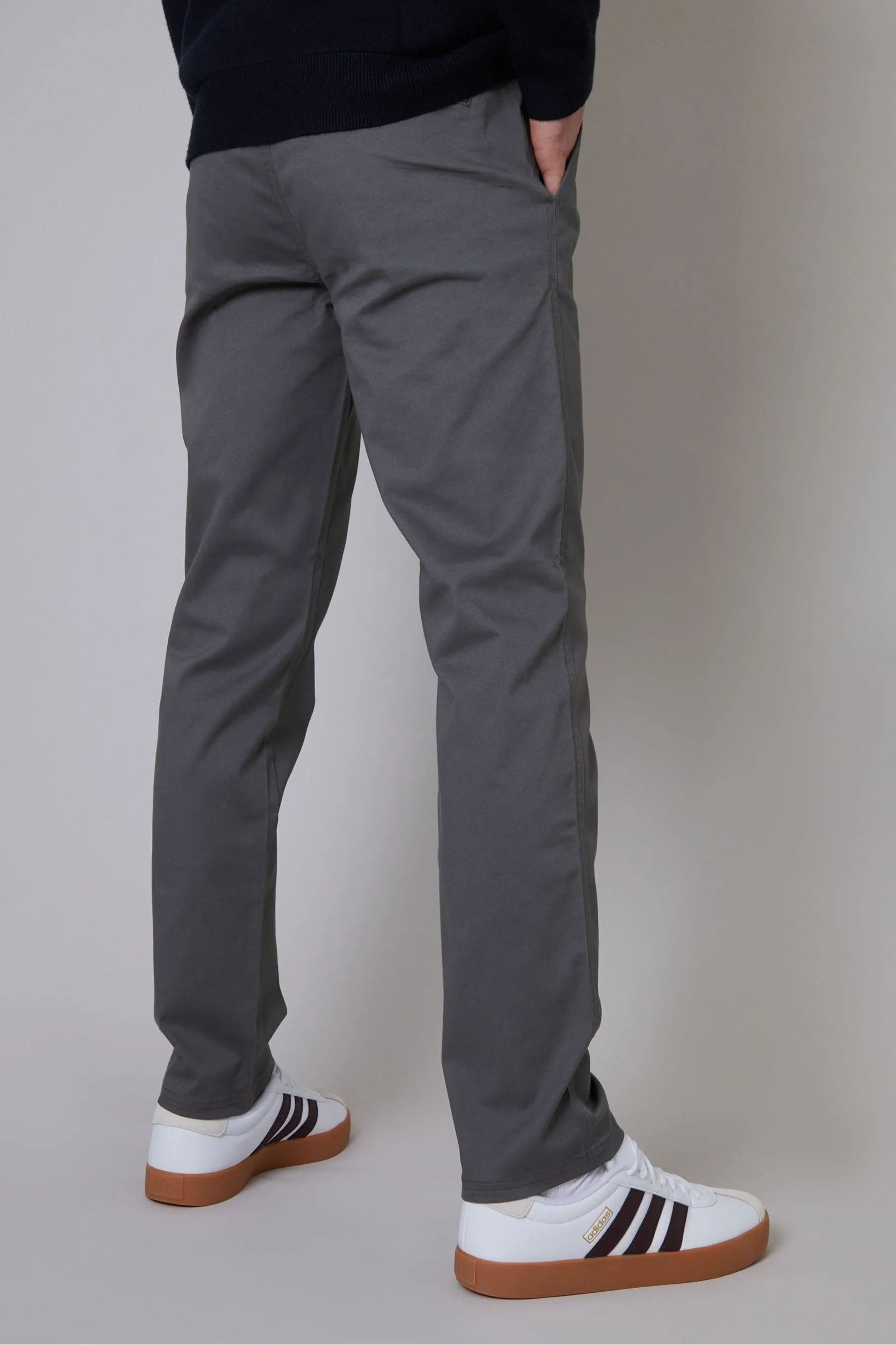 Threadbare cotone vestibilità regular - Vestibilità Pantaloni chino elasticizzata