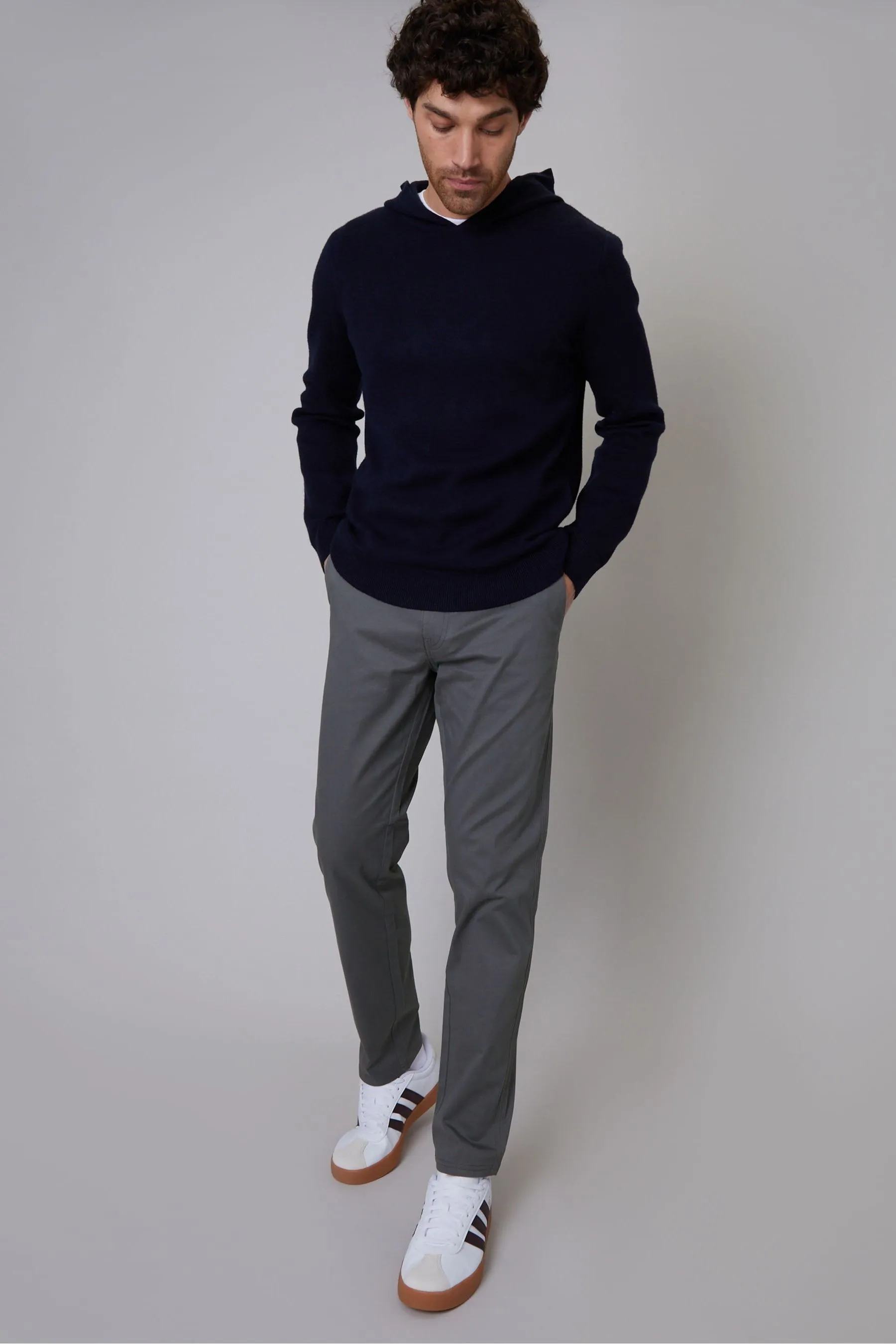 Threadbare cotone vestibilità regular - Vestibilità Pantaloni chino elasticizzata