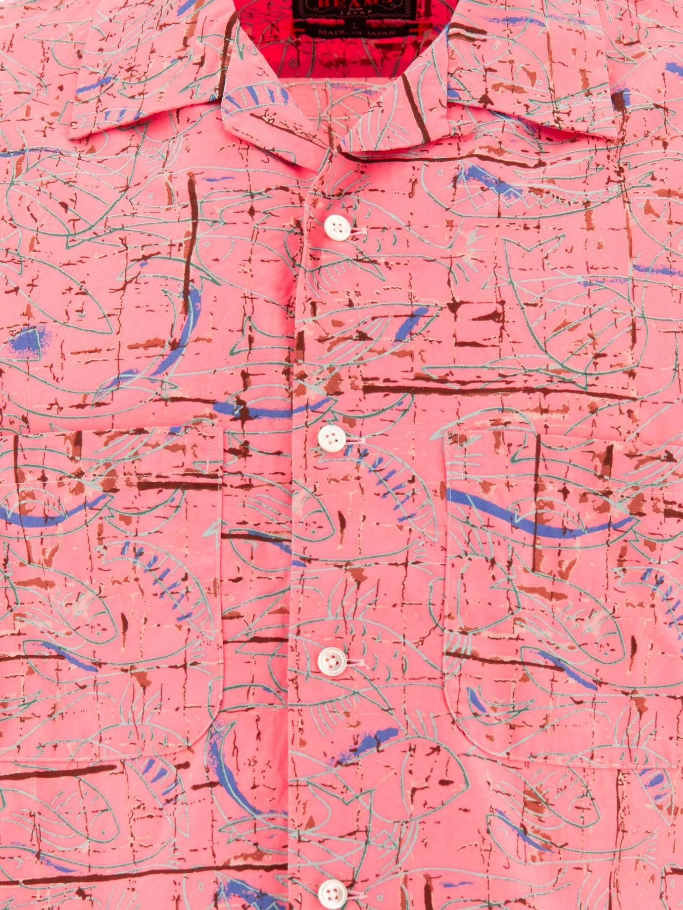 Travi più camicia stampata