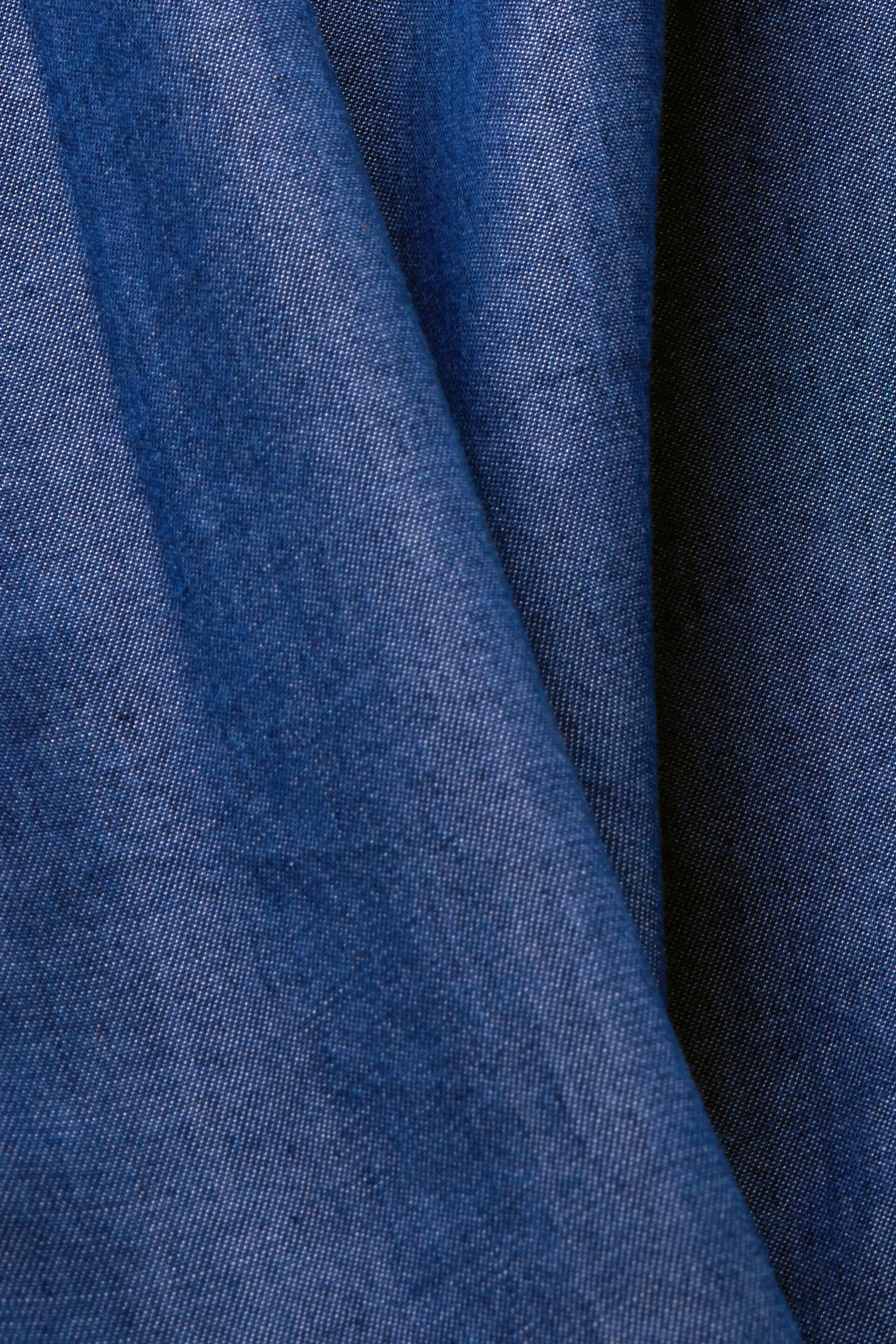 Tuta corta in look jeans, TENCEL™