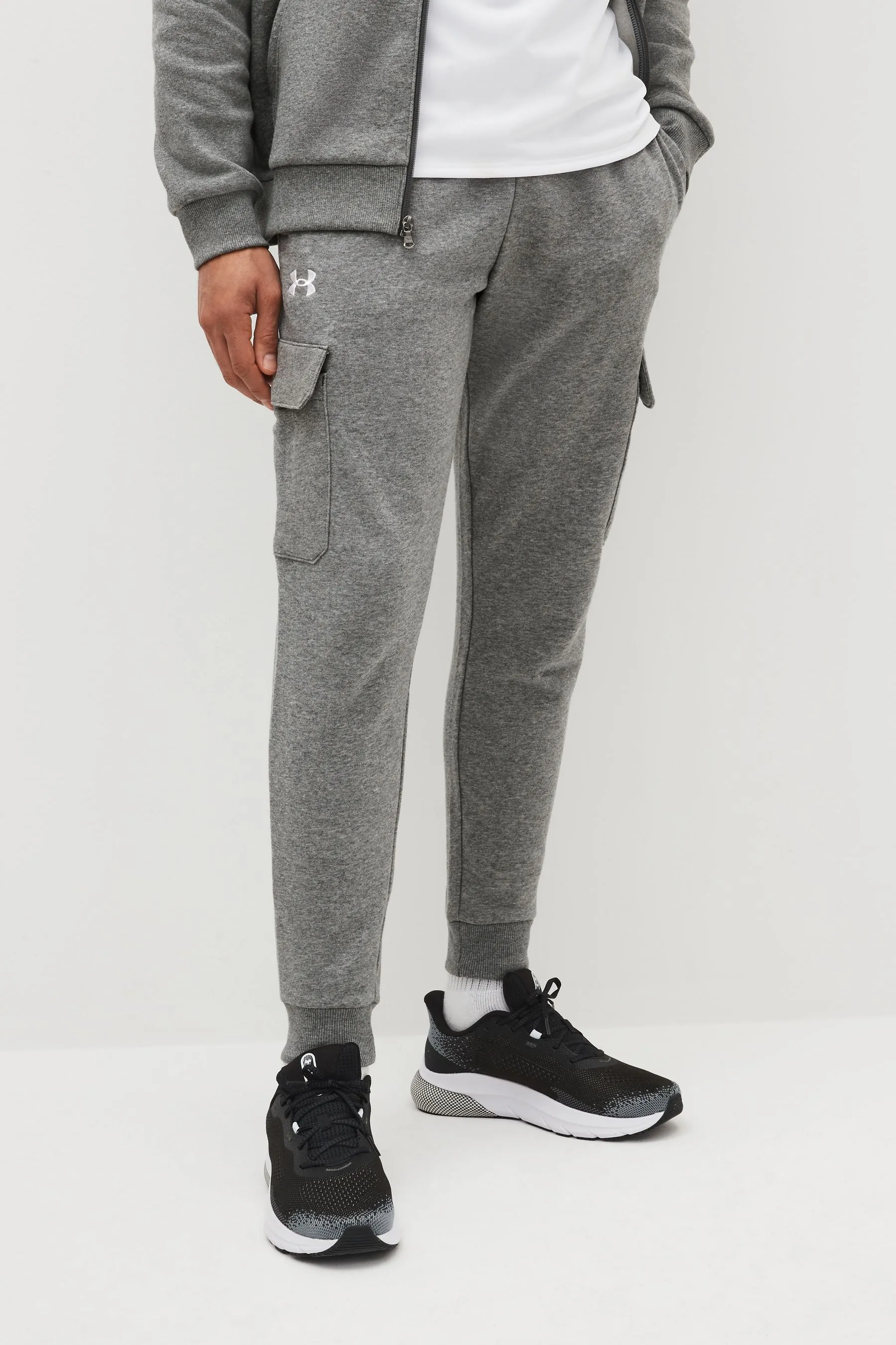 Under Armour Rival - Pantaloni da jogging cargo in pile