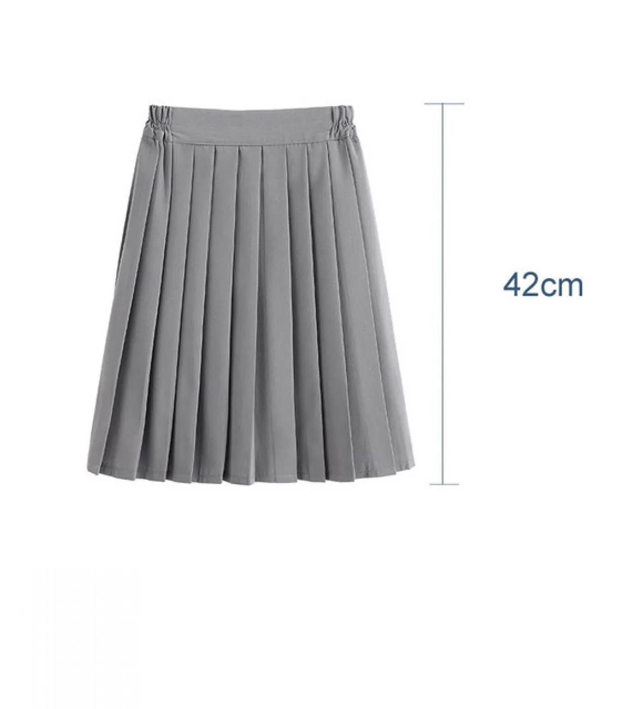 Uniformi scolastiche per ragazze Tuta plissettata tinta unita Pantaloni neri stile accademia per ragazze studentesse delle scuol