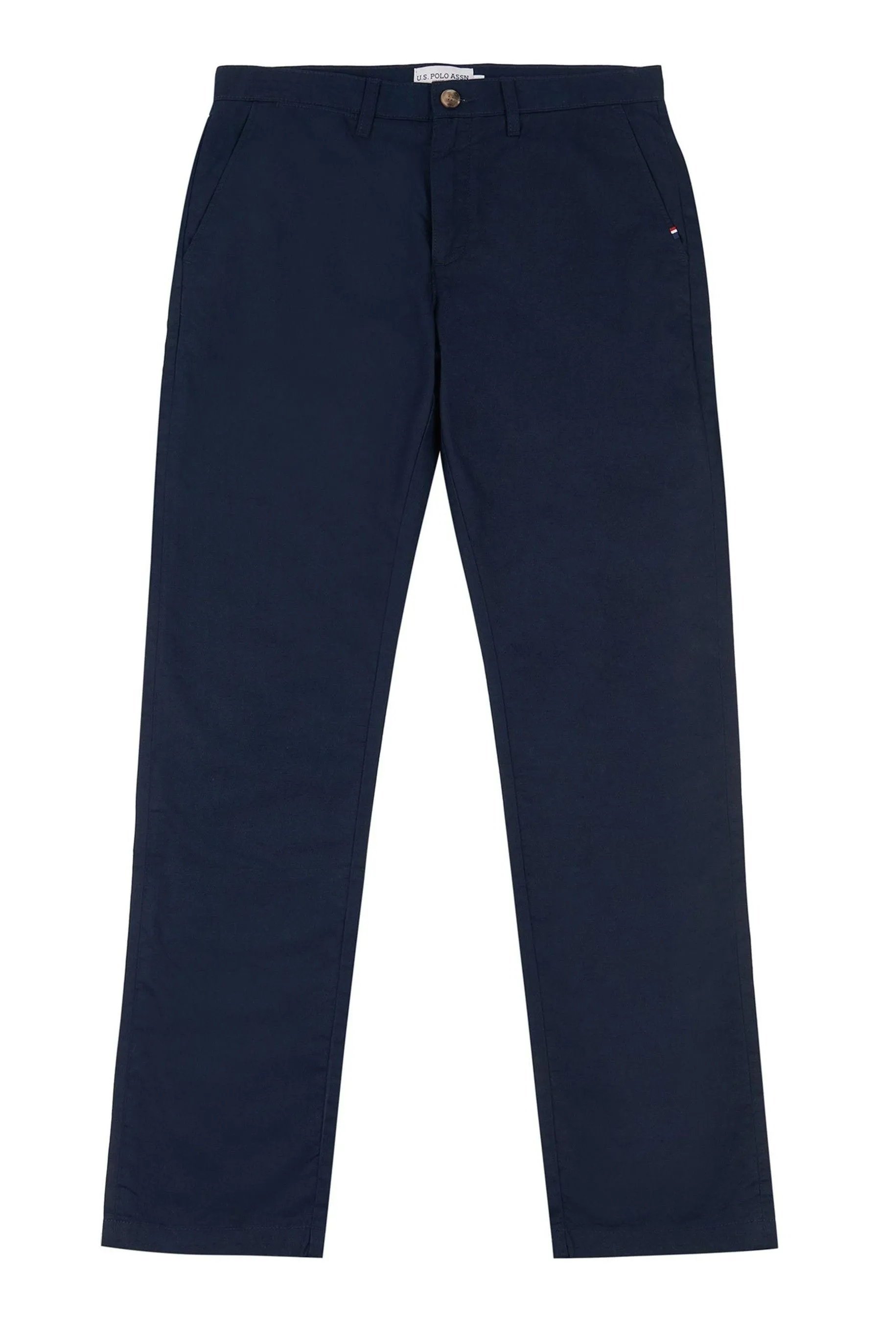 U.S. Polo Assn. Uomo - Blend Pantaloni chino in lino