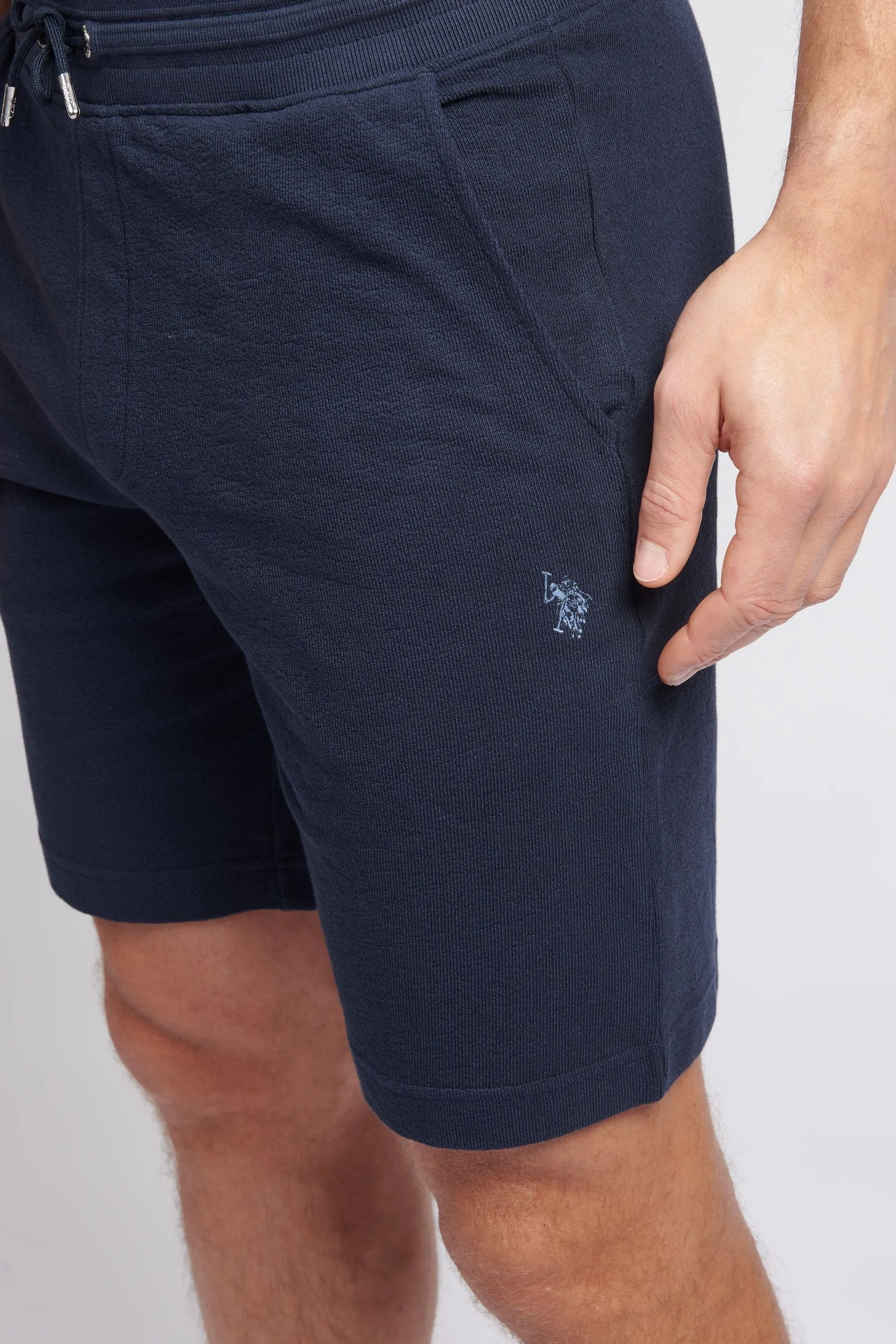 U.S. Polo Assn. Uomo - Terry - Shorts classici testurizzati