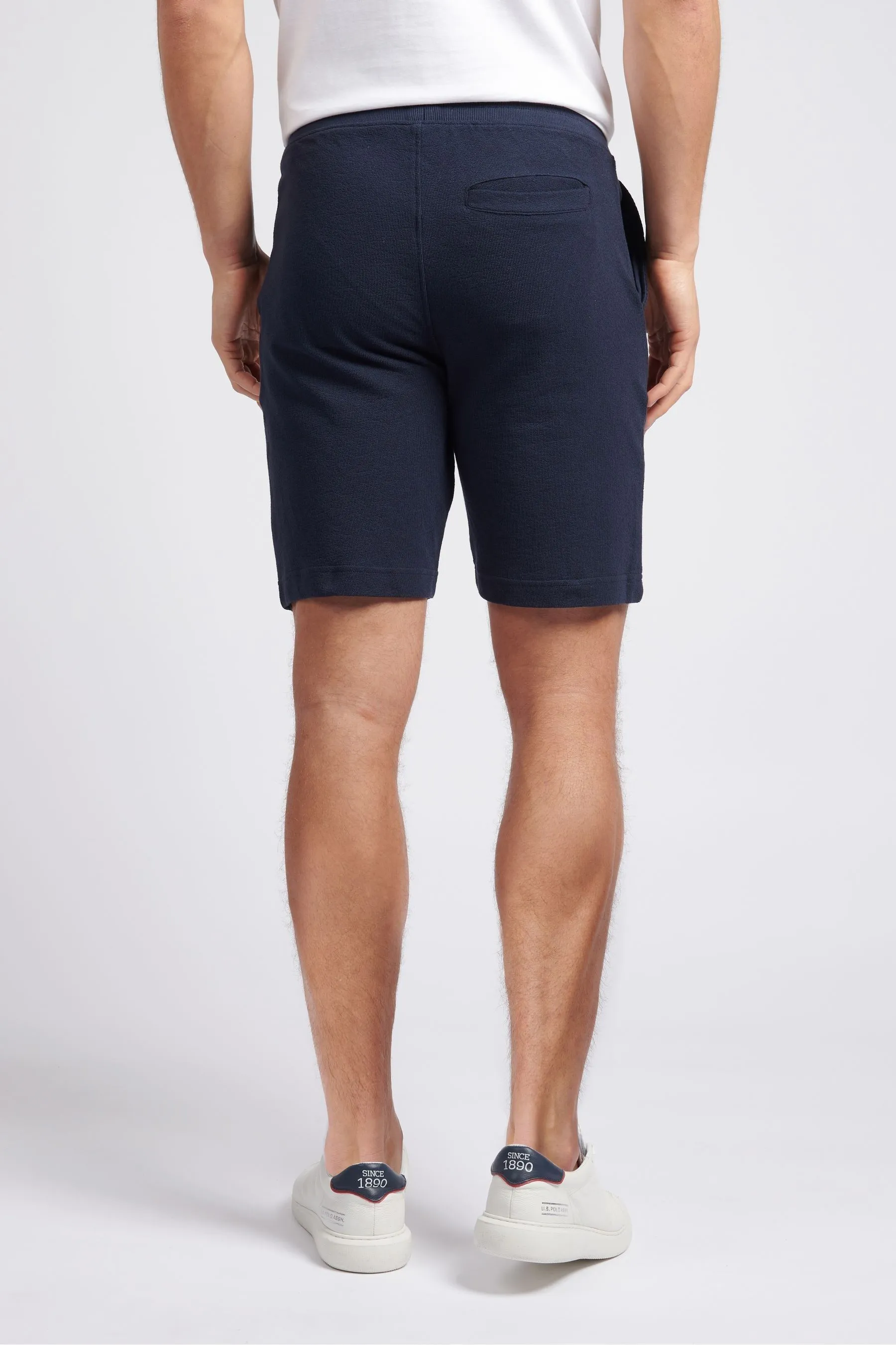 U.S. Polo Assn. Uomo - Terry - Shorts classici testurizzati