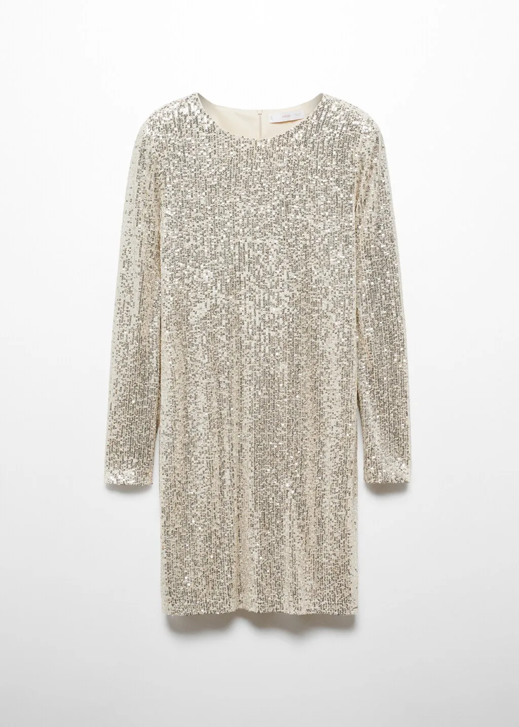 Vestito corto avvitato paillettes