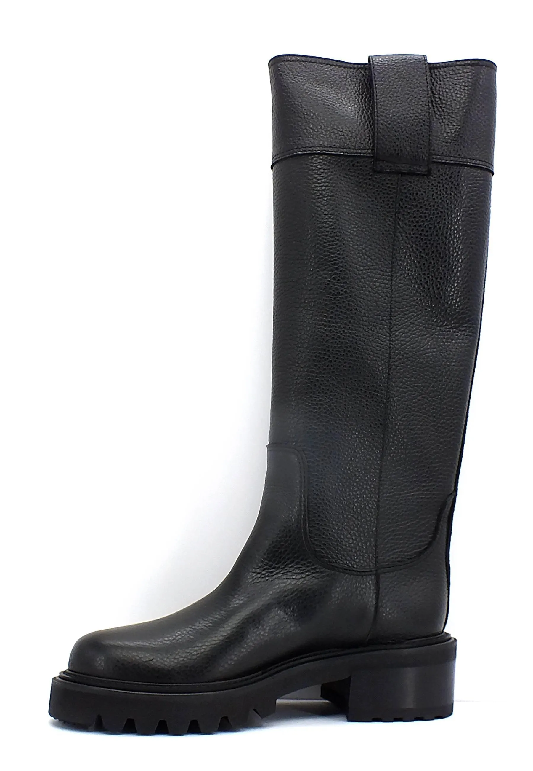 VIA ROMA 15 Stivale Leather Donna Nero 3831