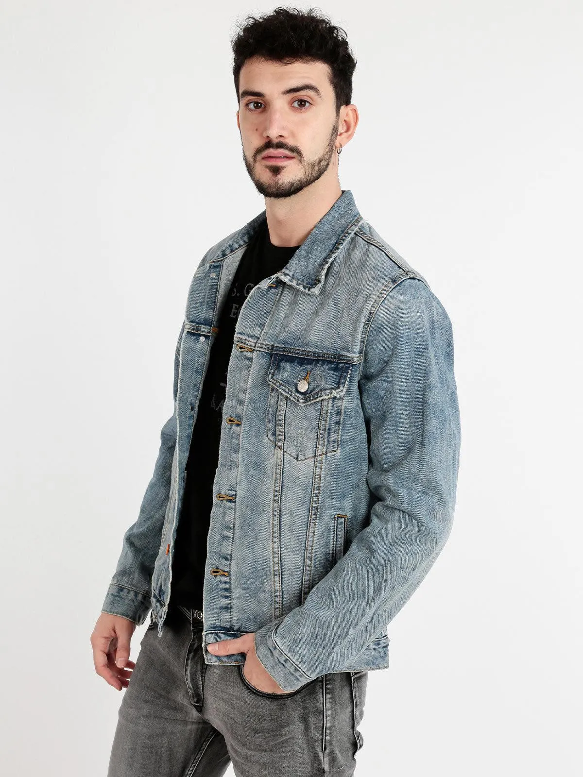 Warren Webber Veste en jean homme
