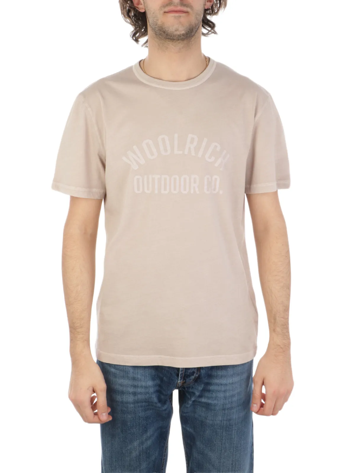 WOOLRICH ---------- T-Shirt Uomo Dyed in Cotone ---------
