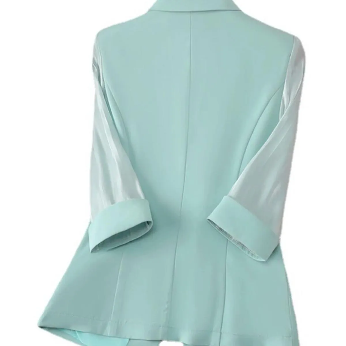 Xfpv Giacca da donna con temperamento casual con maniche a tre quarti patchwork di alta qualità Moda Nuova marea Autunno 2023 S