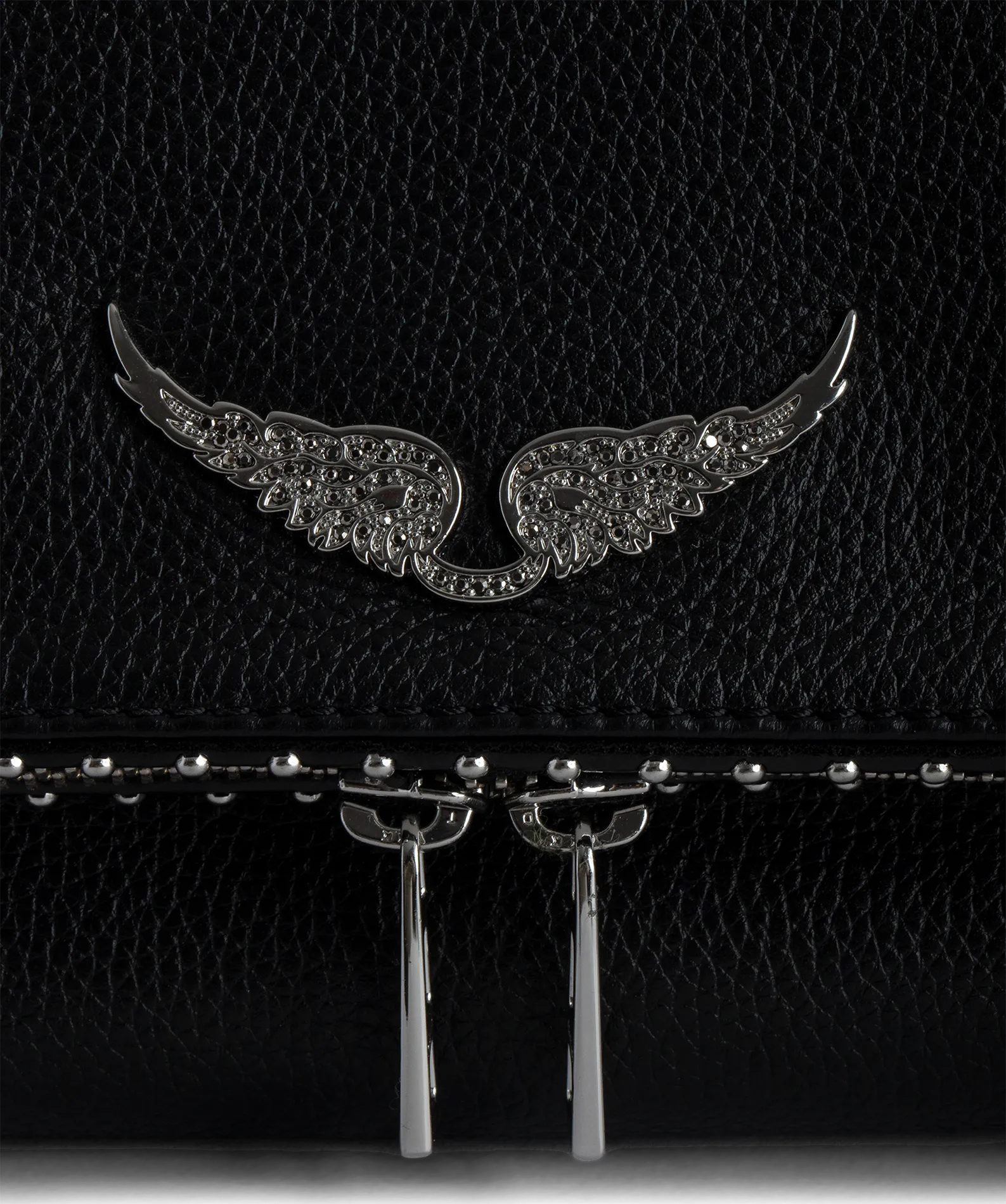  ZADIG&VOLTAIRE   ROCKY - Borsa in pelle con borchie | Nero