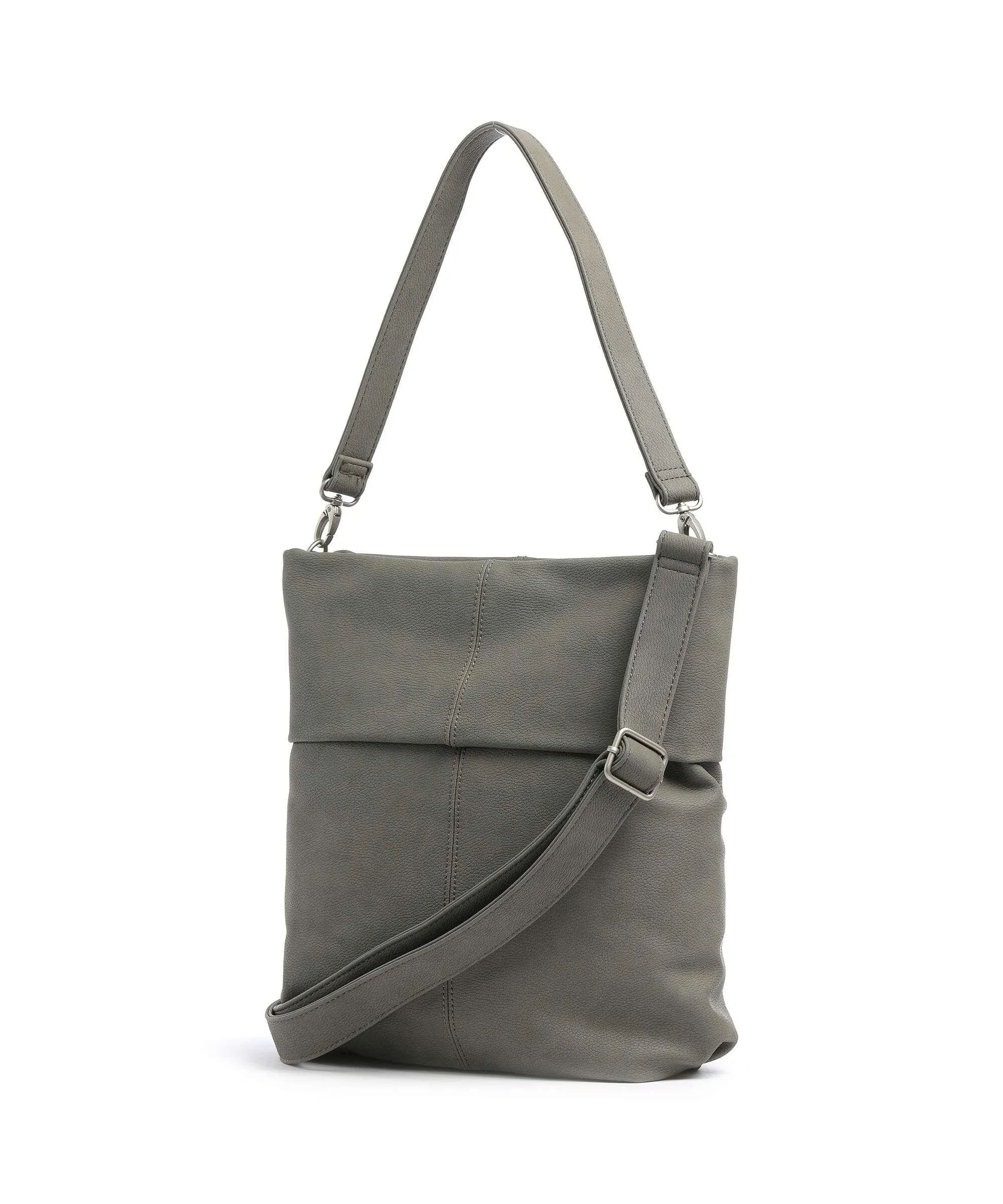  Zwei Mademoiselle.M M12 Borsa hobo pelle sintetica taupe  